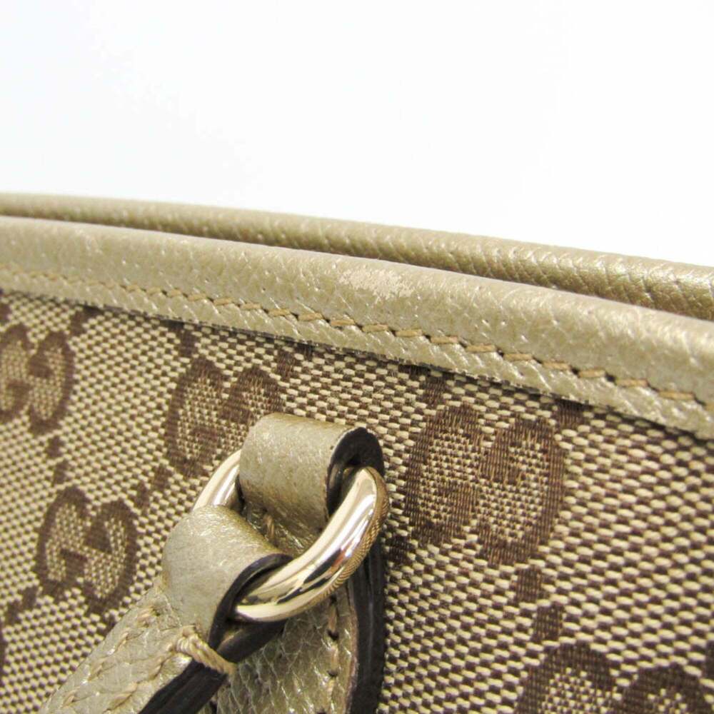 GUCCI Cream Leather Shoulder Bag - Picture 7 of 16